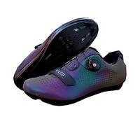 Hixingo Zapatilla de Ciclismo Hombre, Zapatos Bicicleta de Carretera Exterior MTB Compatibles con SPD/SPD-SL Lock System, Zapatillas de Ciclismo Unisex Adulto Respirables Antideslizantes