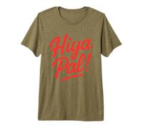 Hiya PAL See You Real Soon Cita Inspirar Ratones de Dibujos Animados Camiseta Premium