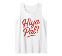 Hiya PAL See You Real Soon Cita Inspirar Ratones de Dibujos Animados Camiseta sin Mangas