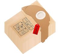 HIYOUNG 20 bolsas de aspiradora para Kärcher WD2, bolsas de filtro WD2 Premium MV2 WD 2.200 hasta WD 2.550 bolsas de papel A2004 A2054 A2099 Paperbags 6.904-322.0