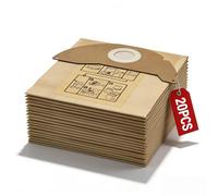 HIYOUNG 20 Bolsas para Kärcher WD2, MV2, WD 2.200 hasta WD 2.550 | Bolsas de papel A2004 A2054 A2099 Paperbags 6.904-322.0