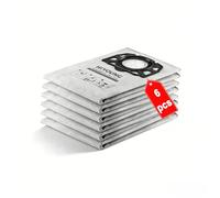 HIYOUNG 6 bolsas para aspiradora compatibles con Kärcher WD4, WD5, WD6, WD5P, WD6P, MV4, MV5, MV6, para KFI 487 2.863-006.0 y KFI 489 2.863-355.0.
