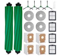 HIYOUNG Accesorios Recambios para iRobot Roomba Plus 505/405/507 Combo, Serie 400/500, 2 cepillos principales, 4 filtros, 4 Paños, 4 Laterales, 4 bolsas