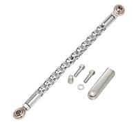 HIYOYO Enlace de cambio de velocidad cromado para Harley Softail Electra Street Glide 1980-2020