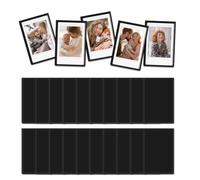 HIYQIN 25 unidades de marcos magnéticos para refrigerador para película Polaroid Instax mini, 2x3 marcos magnéticos de fotos, marcos magnéticos pequeños para película Fujifilm Instax Mini de 3