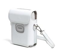 HIYQIN Estuche para Impresora Mini Link 2, Mini Estuche para Impresora de Cuero PU para Fujifilm Instax Mini Link 2, Funda para Bolso con Correa Ajustable para el Hombro