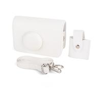 HIYQIN Funda para cámara Compatible con Kodak EKTAR H35/H35N/Ultra F9/Vibe 501F, Bolsa de Transporte de Cuero sintético y Estuche para Guardar películas (Blanco)