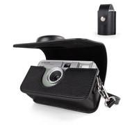 HIYQIN Funda para cámara Compatible con Kodak EKTAR H35/H35N/Ultra F9/Vibe 501F, Bolsa de Transporte de Cuero sintético y Estuche para Guardar películas (Negro)
