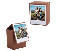 HIYQIN Funda para fotos Instax Wide Film, caja de almacenamiento de fotos de 3.5 x 4.25 pulgadas, compatible con Fujifilm Instax Wide 400/300/210, soporte de fotos para película instantánea Polaroid