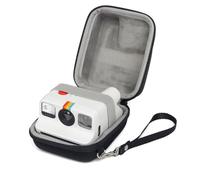 HIYQIN Funda Protectora de Almacenamiento Compatible únicamente con Cámaras Polaroid Go Gen 2 - para Polaroid Go 9035/9071/9070 Funda de Viaje con Correa para la Muñeca - Negro