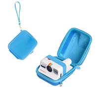 HIYQIN Funda protectora para cámaras Polaroid Go Instant Film - Pola Go 9035/9071/9070 Funda de viaje con correa, Pola-Go