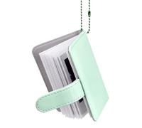 HIYQIN - Mini álbum de Fotos de 28 Bolsillos Compatible con Fujifilm 2x3 Instant Film (54x86mm) - Instax Mini 12 11 70 7s 8 8+ 9 11 50s 90 Álbum de Fotos - Verde Menta