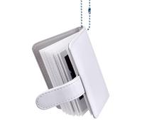 HIYQIN Mini Álbum de Fotos de 32 Bolsillos Compatible con Fujifilm 2x3 Instant Film (54x86mm) - Instax Mini 13 12 41 11 70 7s 8 8+ 9 11 50s 90 LiPlay/LiPlay+ EVO Álbum de Fotos - Blanco
