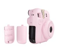 HIYQIN - Paquete de 2 Tapas de Batería para Mini 12, Tapa de Batería de Repuesto Compatible con Cámara Instantánea Fujifilm Mini 12, para Tapa de Batería Fuji Mini 12 - Rosa