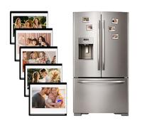 HIYQIN Paquete de 25 marcos magnéticos para película Instax Wide, para fotos de 3,5 x 4,25 pulgadas para frigorífico Polaroid, apto para Instax Wide 400/300/210/Wide EVO, para Polaroid Now/OneStep+