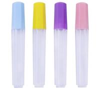 HiyyFloy 4pcs Needle Storage Tube Sewing Needle Storage Holder Knitting Needle Organizer for Stitching Crafting Projects Embroidery