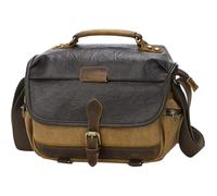 HiyyFloy Bolso Bandolera Pequeño De Lona para Cámara, Funda Acolchada para Cámara Réflex, Bolso De Mensajero para Cámara Sin Espejo.