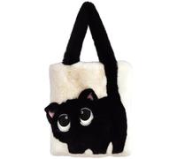HiyyFloy Bolso De Mano Peludo con Diseño De Gato Y2k para Mujer, Pequeño Bolso De Hombro Peludo De Invierno, Bolso De Mano Esponjoso, Estilo Preppy, Cutecore Stuff