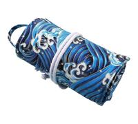 HiyyFloy Crochet Hook Roll Bag Crochet Tool Storage Bag Knitting Needle Case for Crafting Crocket Project Accessories Organiser