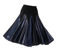 HiyyFloy Faldas De Baile De Salón para Mujer, Falda Larga con Vuelo, Falda para Vals, Latina, Danza del Vientre, Traje De Flamenco