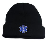 HiyyFloy Gorro De Punto Estrella De Vida - Regalos para Paramédicos para Hombres Y Mujeres, Técnico De Emergencias Médicas, Gorro De Punto Divertido para Enfermeras Y De Primera Respuesta.