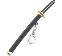 HiyyFloy Mini Llavero De Juguete Katana, Espada Modelo con Extraíble, Mejor Regalo para Los Amantes del Anime, Serie De Juegos Samurai