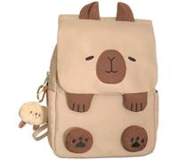 HiyyFloy Mochila Linda De Capybara, Mochilas De Dibujos Animados Divertidos, Mochila De Punto Kawaii, Mochila con Solapa De Capybara, Bolsas Ita