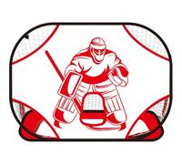 HiyyFloy Red De Portería De Fútbol para Niños Mini Portería Emergente Red De Fútbol Plegable Portería De Hockey sobre Hielo Portería De Fútbol Portátil Red Multifuncional para Entrenamiento De Fútbol
