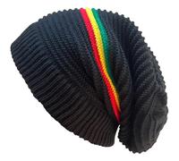 HiyyFloy Sombrero De Jamaica, Sombrero Rasta De Punto, Sombreros Rasta Jamaicanos Reggae, Gorro Rasta De Moda, Sombrero De Punto Acanalado, Gorra con Visera, Sombrero Acanalado Colorido
