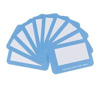 HiyyFloy Tarjeta De Prueba De Luz Anti-Azul De 10 Piezas, Papel De Prueba De Luz Anti-Azul Profesional Que Incluye Tarjeta De Luz Anti-Azul