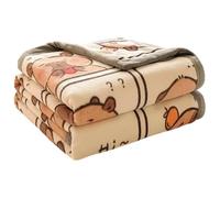 HiyyFloy Tragbare Decke, Superweiche Decke, Schal, Flauschige Überwurfdecke, Decke Für Couch, Sofa, Bett, Büro, Reisen, Camping, Überwurfgröße, Warme Plüschdecken