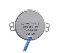 HIZON 50 5-6 r/min Motor síncrono Estable Pro AC 100-127V 50/60Hz Torque 6RPM/MIN CCW/CW 4W 2.5-3R/MIN Plato Giratorio for microondas(5-6Rmin)