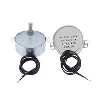 HIZON Motor síncrono Estable 5-6 R/min Pro TYC-50 AC 220V 12V 50/60Hz Torque 4KGF.CM 4W CW/CCW Plato Giratorio for microondas(AC 220-240V)