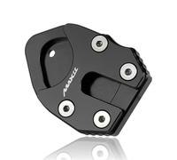 HIZORB Costado Motocicleta para SYM para MAXSYM TL 500 508 para Maxsym TL500 TL508 2020-2023 Accesorios Kickstand Ampliar Placa Soporte Lateral Almohadilla De Extensión(Nero)