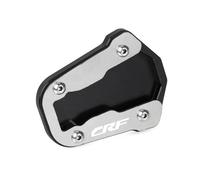 HIZORB Costado Soporte Lateral para Motocicleta, Extensión De Ampliación, Accesorios CNC para Honda CRF 300 L, para Rally 2023 CRF300 300L, 1 Uds.(Nero)