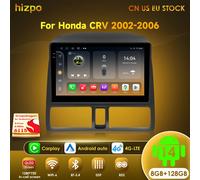 Hizpo 2din Android Auto Radio para Honda CR-V 2 CRV 2002-2006 Multimedia para coche 6115 reproductor de vídeo Carplay GPS 2 Din unidad principal estéreo QS6-6G 64G-8cores-4G