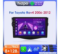 Reproductor de Radio de coche Android OSSURET para Toyota RAV4 Rav 4 2006-2012 Multimedia estéreo para coche vídeo Audio GPS CarPlay pantalla de 9 pulgadas 6115 9inch P4-CP