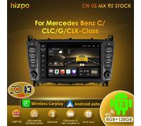 Multimedia Android de 8 pulgadas para Mercedes Benz W203 C 2004 - 2007 CLC 2008-2010 Autoradio reproductor de Radio Audio estéreo GPS Carplay P1