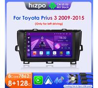 Android 14 Snapdragon Radio estéreo para coche para Toyota Prius 3 2009-2015 (solo para conducción izquierda) Carplay Android Auto RDS 4G DSP WIFI P3-CP(4core 2G64G)