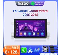 Hizpo 9 "Android 13 para Suzuki Grand Vitara 3 2005-2015 Radio de coche reproductor de vídeo Multimedia navegación GPS 2 Din Carplay 7862 RDS 8cores-4G 32G -S4
