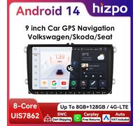 Autoradio Android de 9 "para Vw GOLF 5 POLO Sedan PASSAT B6 CC Radio TOURAN SCIROCCO CADDY Jetta Skoda Seat reproductor multimedia Carplay P1 L-4Core-1G 16G