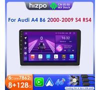 Radio con GPS para coche, reproductor Multimedia con Android, Carplay, AI, voz, estéreo, RDS, 9 pulgadas, 2Din, unidad principal, para Audi A4, B8, B6, S4, RS4, 2000 -2009 P1L