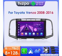 Hizpo Android 13 estéreo de coche para Toyota Venza 2008 - 2016 Autoradio unidad principal GPS Carplay navegación reproductor Multimedia 7862 Wifi 8cores-3G 32G -S1
