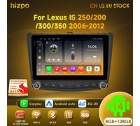 Hizpo Android 14 Radio de coche 2 Din reproductor automático para Lexus IS250 200 300 350 2006-2012 estéreo Apple Carplay navegación GPS AI voz QS4 add AHDC2