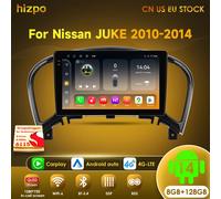 Autoradio Hizpo para Nissan Juke YF15 2010 - 2014 Carplay 4G reproductor de vídeo Multimedia GPS Autoradio AI voz 2 Din Android Auto BT P1 (1GB 32GB)-Type B