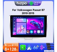 Radio con GPS para coche, reproductor Multimedia con Android, 2 DIN, Audio estéreo, para VW Passat B7 B6 CC Volkswagen Carplay 2010-2015 10.33 inch S4