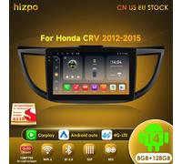Hizpo Android 13 para Honda CR-V CRV 2012 - 2015 GPS Carplay Auto Radio reproductor de vídeo Multimedia estéreo WIFI 4G BT RDS 7862S 4cores 1G 32G -P1