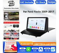 Hizpo Carplay 2din 4G 8581 sistemas AI Android 14 Radio de coche para Ford Fiesta 2009 - 2017 reproductor de vídeo Multimedia GPS Autoradio RDS W7 AB