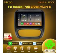 Hizpo reproductor Multimedia de Radio de coche para Renault Trafic 3 2014- 2021 Opel Vivaro B 2014 - 2018 Android Auto navegación Carplay 2din QS8PNC-A with 360CAM