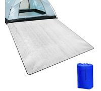 Hjatirace Alfombrilla De Dormir | 200 x 200 cm Impermeable Aislante - Colchoneta Acolchada para Exteriores | para Aventura, Viajes, Tienda De Campaña, Playa, Jardín, Carretera, Familia Y Mascotas